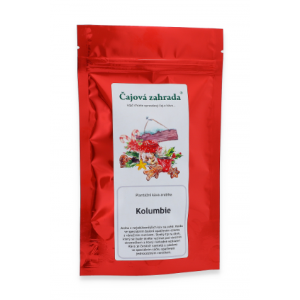 Vánoční káva Kolumbie – čerstvě pražená 100% arabica (Varianta zrnková 100g)