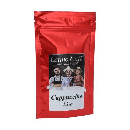Káva Cappuccino – aromatizovaná zrnková Latino Café (Varianta mletá 1kg)