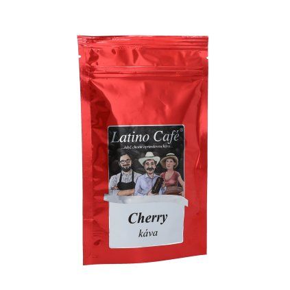 Káva Cherry – aromatizovaná zrnková Latino Café (Varianta mletá 500g)
