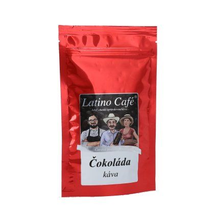 Káva Čokoláda – aromatizovaná zrnková Latino Café (Varianta mletá 500g)