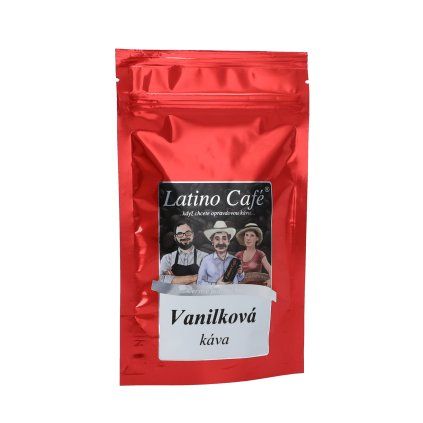 Káva Vanilka – aromatizovaná zrnková Latino Café (Varianta zrnková 500g)