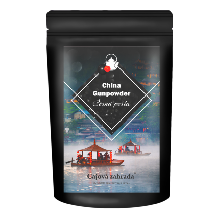 China Black Gunpowder – Černá perla – černý čaj (Varianta černý čaj 1000g)