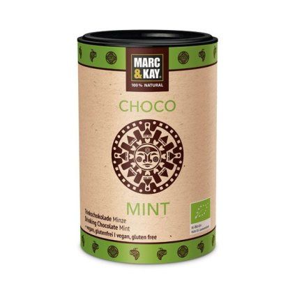 Choco Mint – horká čokoláda s mátou (42 % kakaa) (Varianta Chai Latte 250g)