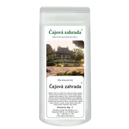Čajová zahrada ® – bílý čaj s ovocem (Varianta bílý čaj 60g)