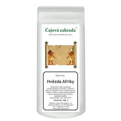 Rooibos Hvězda Afriky – sypaný bylinný čaj bez kofeinu (Varianta rooibos čaj 90g)
