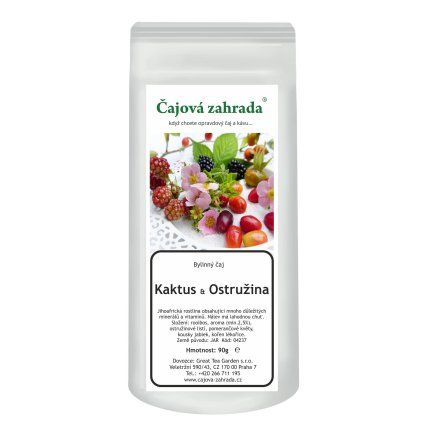 Rooibos Kaktus & Ostružina – sypaný bylinný čaj bez kofeinu (Varianta rooibos čaj 90g)