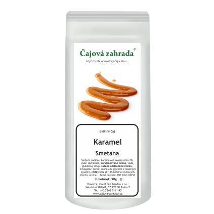 Rooibos Karamel & Smetana – sladká karamelová směs (Varianta rooibos čaj 1000g)