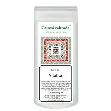 Vitalita – bylinný čaj se zeleným rooibosem (Varianta rooibos čaj 500g)